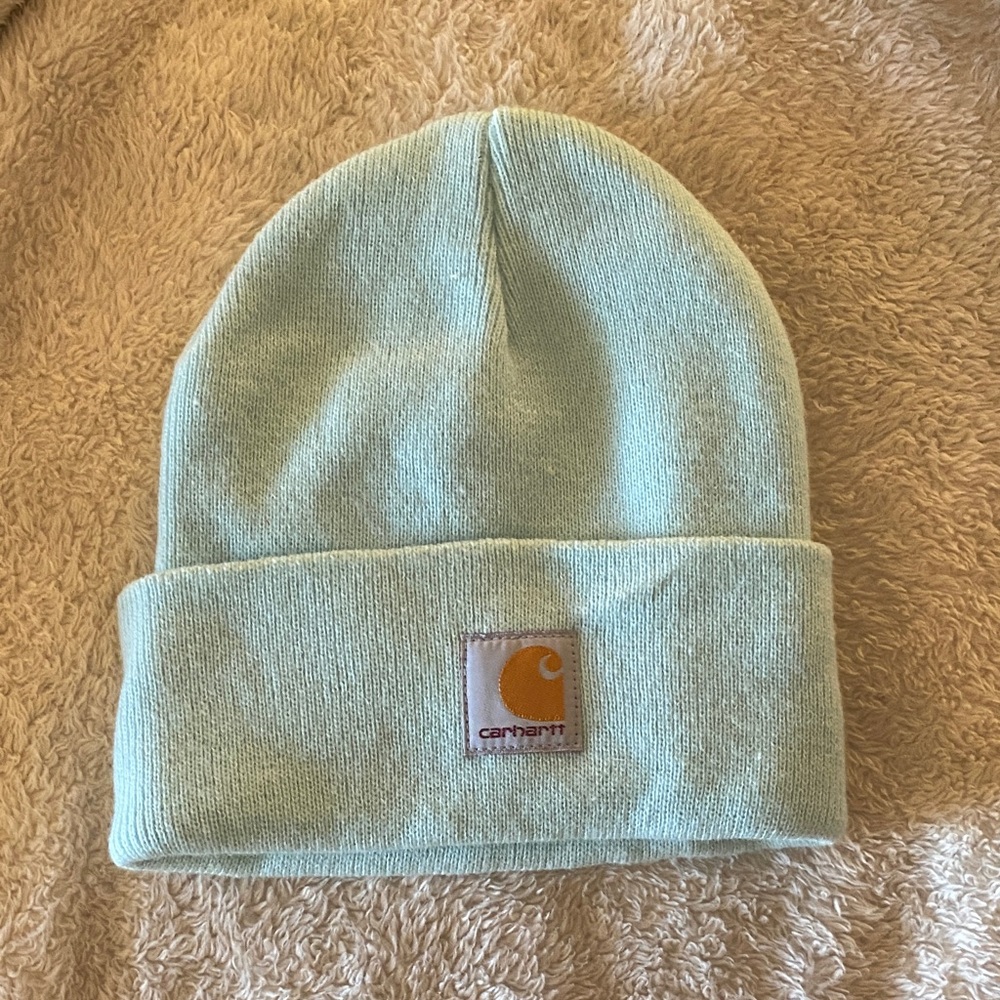Carhartt Mint Green Knit Beanie